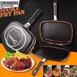 36cm Dessini double grill pan