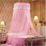 Round Mosquito Net - Free Size - Pink