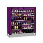 Generic Portable Shoe Rack - 36 pairs - Purple