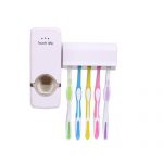 Toothpaste Dispenser/Squeezer-White (Generic)