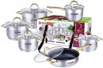 12pc Bominox Cookware