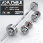 50KG Dumbbells,  Barbell Dual-purpose - Image 4