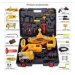 Car Jack 3 In 1 - Electric Car Jack, Air Compressor & Wrench