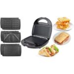 Sokany 3 in 1 sandwich maker with Sandwich Toaster,grill/Panini Maker & Waffle Maker - Image 3