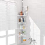 Telescopic Bathroom Corner Shelf Shower Caddy