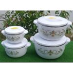 Insulated Hot Pots-Food Serve Set of 4